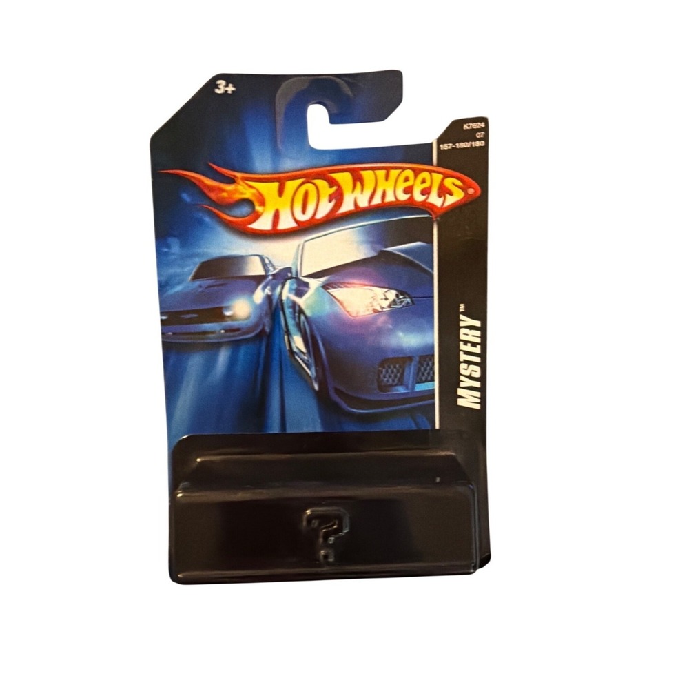 Hot Wheels Mystery Car 2007 Series Sealed Black Blister K7624 158/180 Surprise